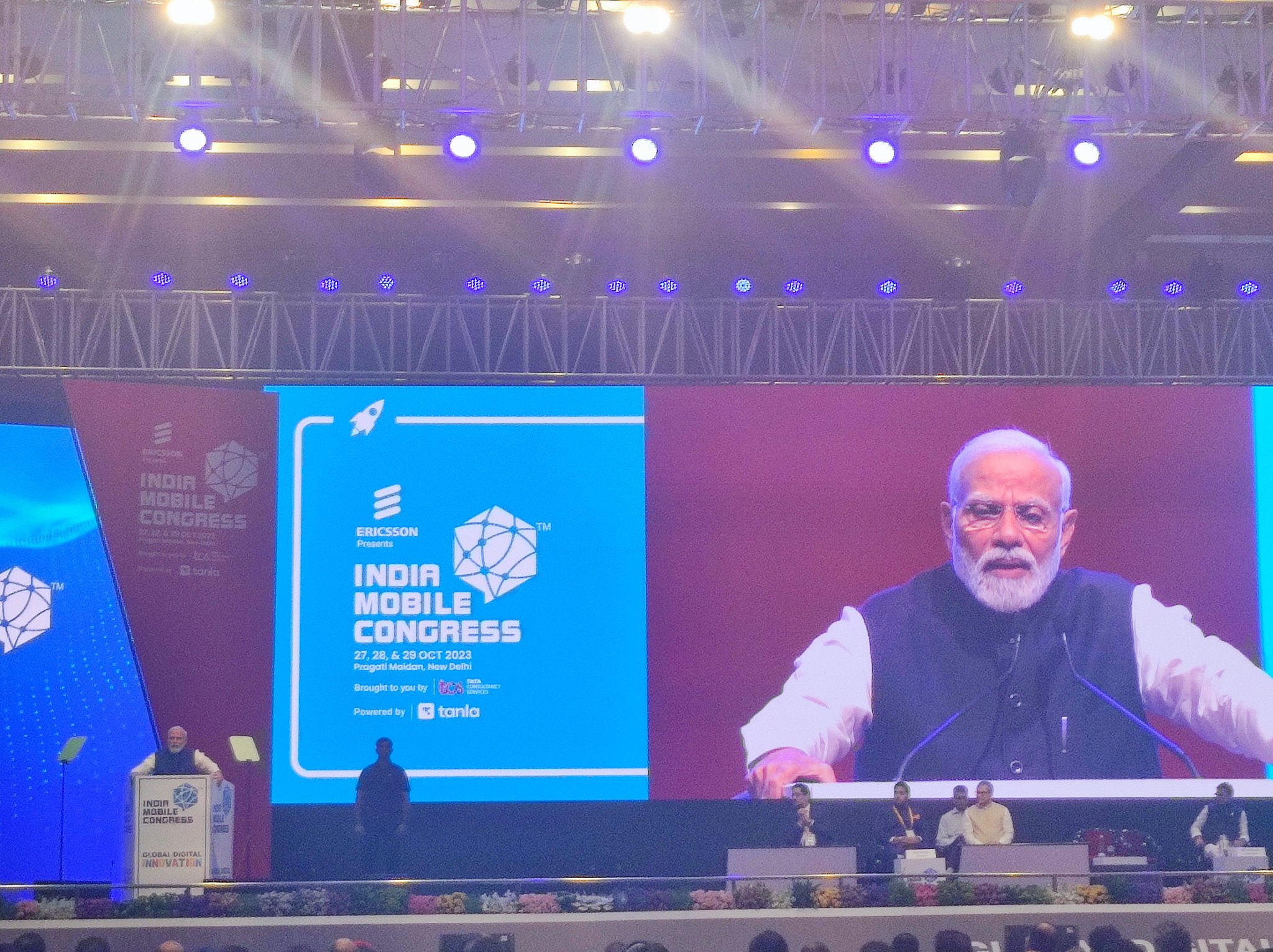 PM Declared: – India’s Startup Ecosystem to be One of the top 3 most innovative ecosystems in the world at the India Mobile Congress.