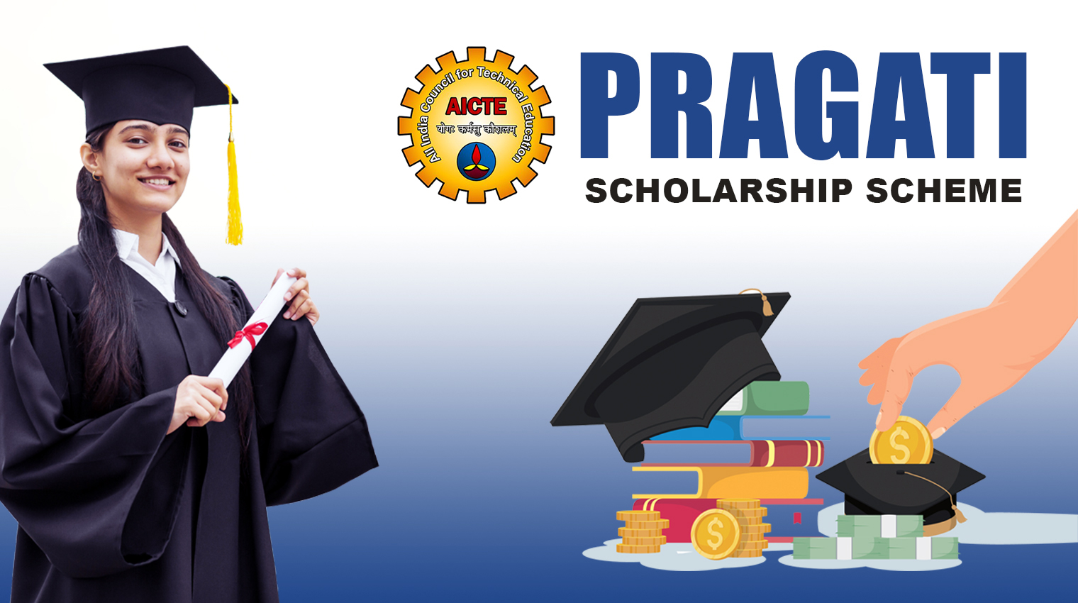 “Empowering Futures:-The Pragati Scholarship Initiative for Girls Pursuing Technical Diplomas”.