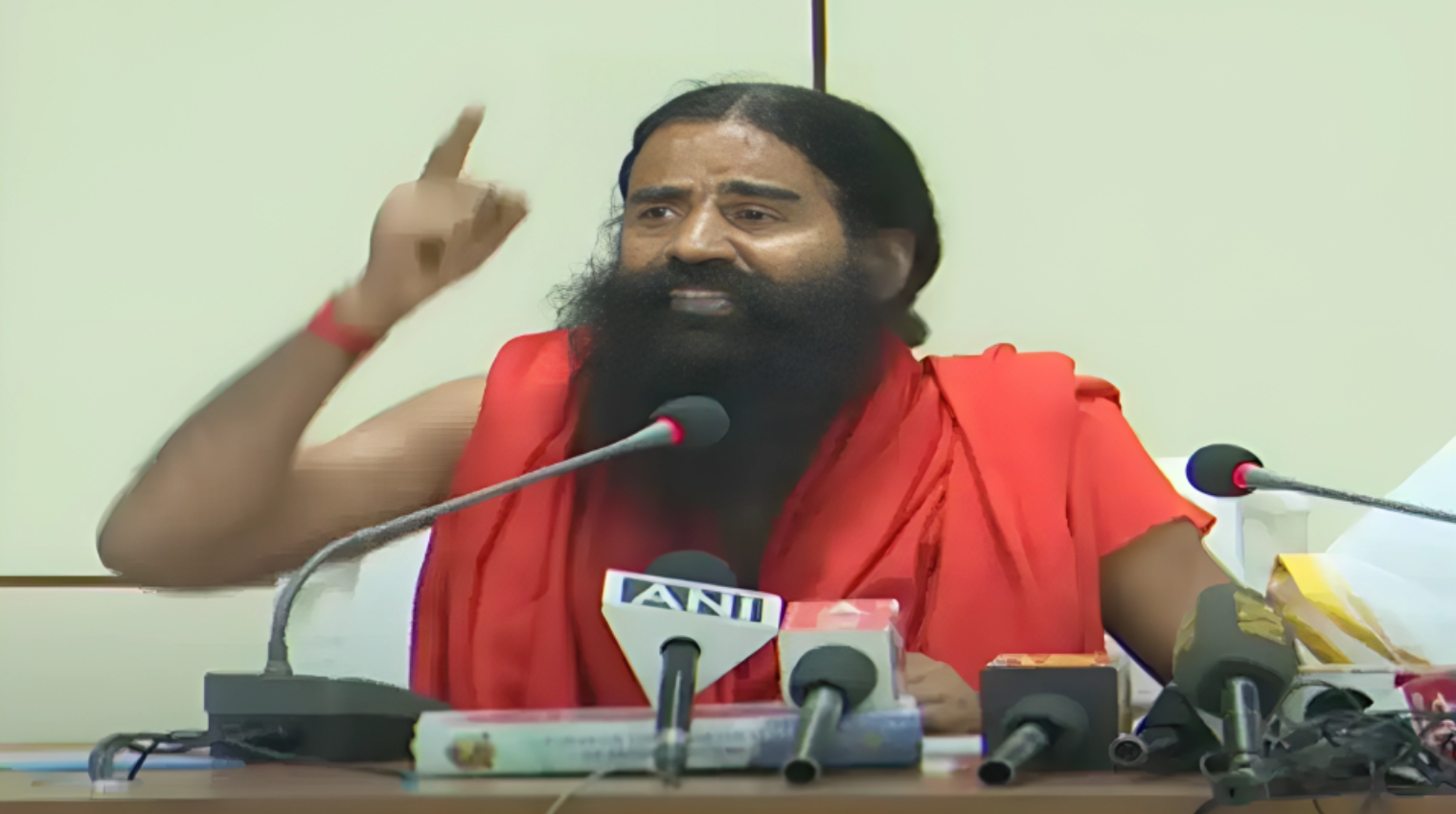 “Ramdev stated that he will address the false propaganda against Patanjali in a Court”, in response to the advertisement controversy.