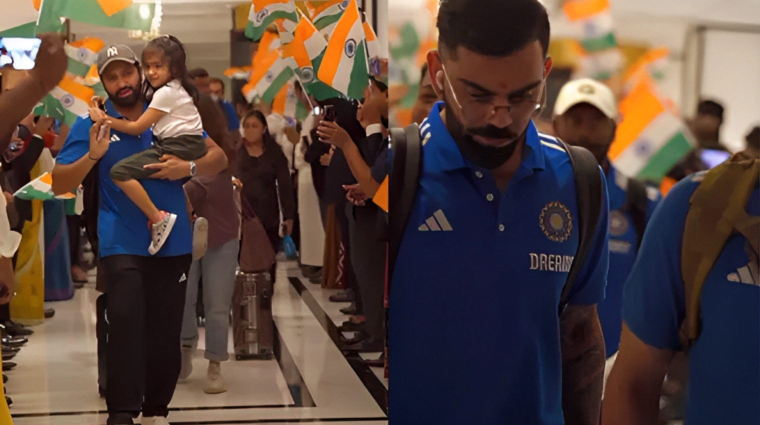 Team India Received Grand Welcome at Ahmedabad Hotel Before Finale of ODI World Cup!