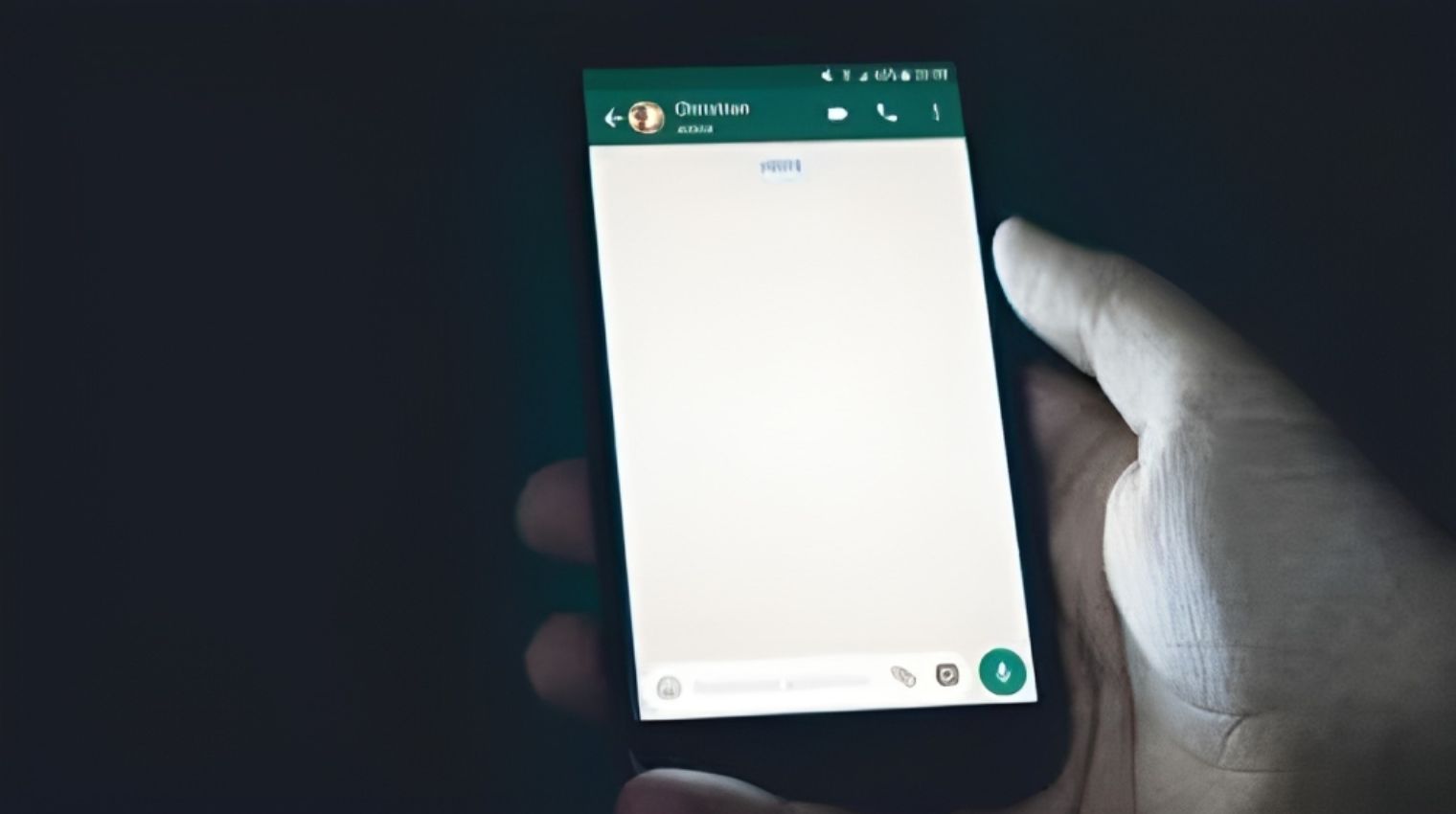 The chat window in WhatsApp might soon display your status !