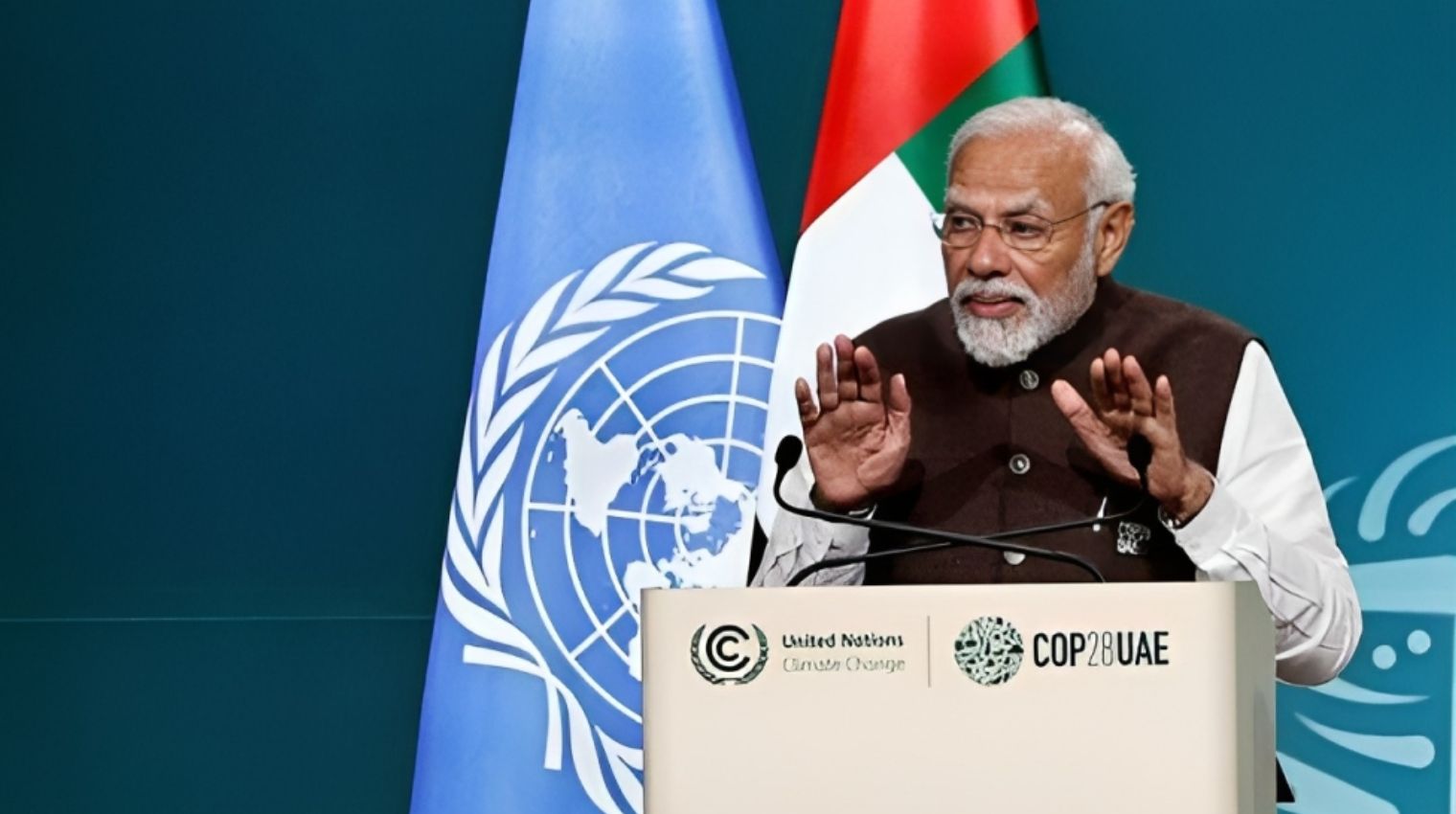 “Vision for a Sustainable Future: PM Modi Proposes India as Host for COP33 in 2028” .