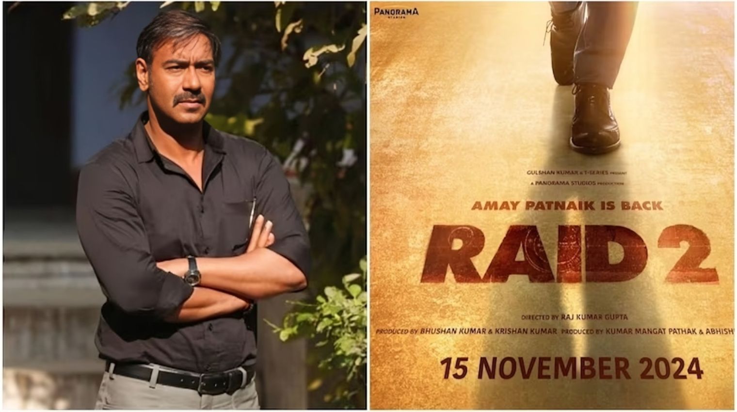 “Raid 2: Ajay Devgn’s Next Chapter Unveils – Mark Your Calendars for November 15!”