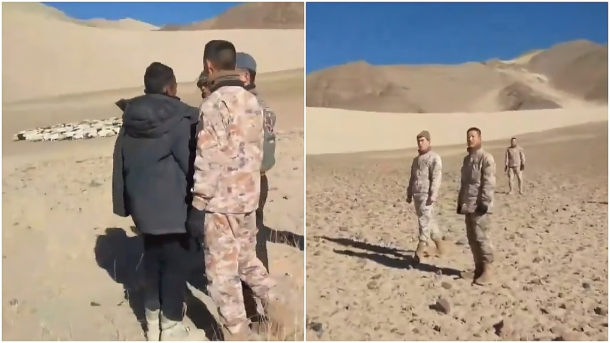 “Highland Tensions: Ladakhi Herders Confront Chinese Troops Over Grazing Rights; Congress Releases Footage”