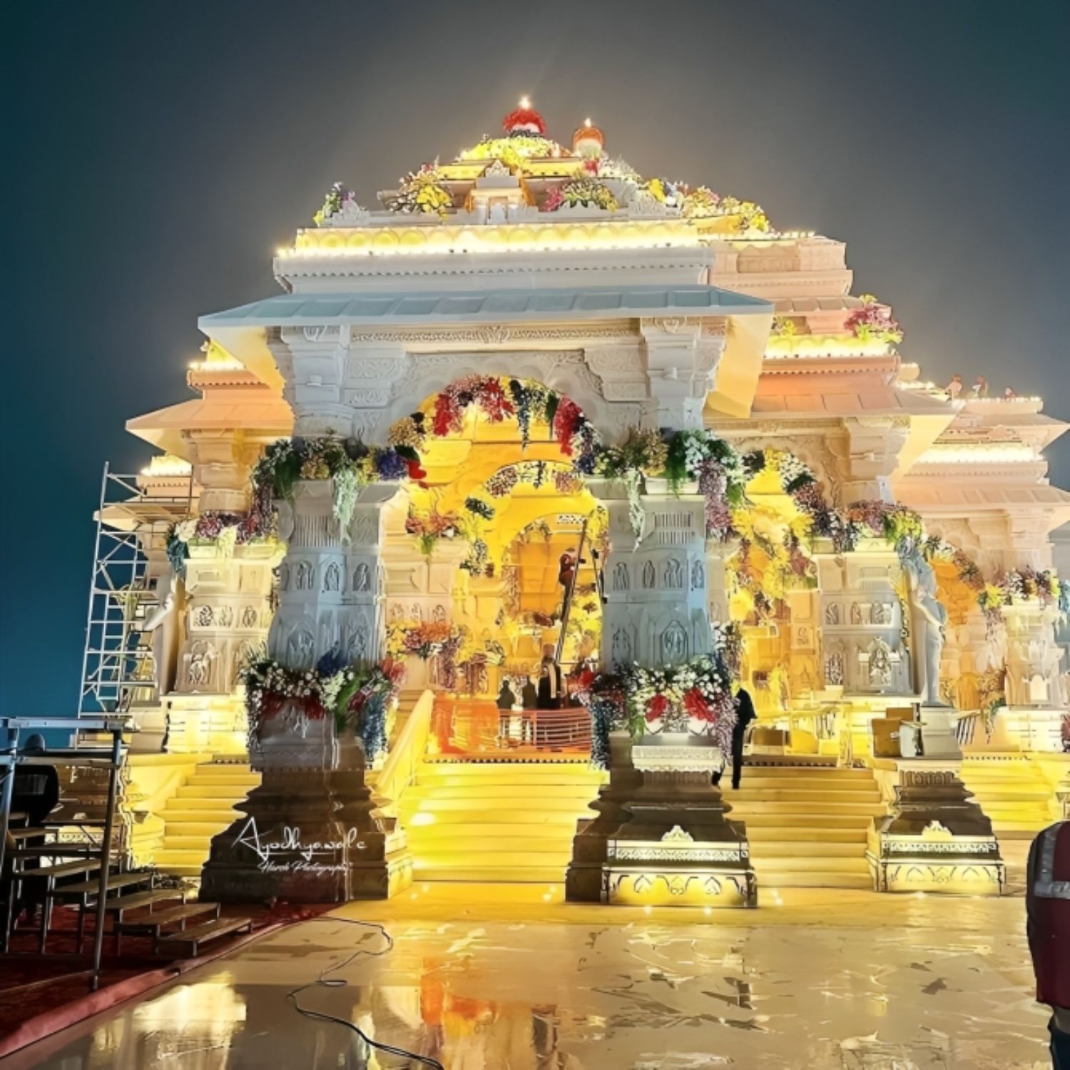 “Capturing the Grandeur of Ayodhya’s Ram Temple Through Images”