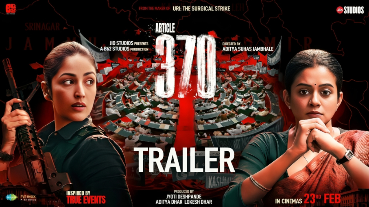 “Article 370” Trailer released, showcasing Yami Gautam’s journey to combat terrorism in Kashmir. Watch Now