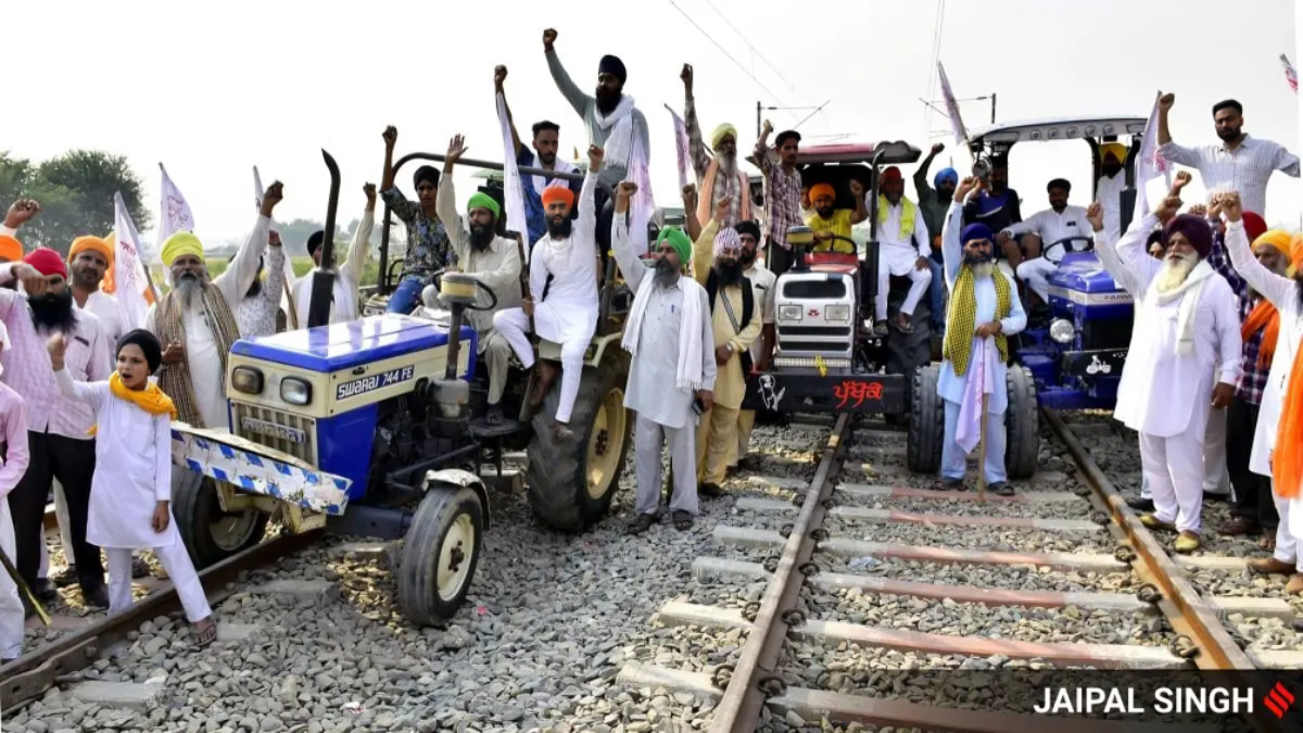 “Farmers’ Rail Blockade: Round 3 Talks with Centre Initiated”