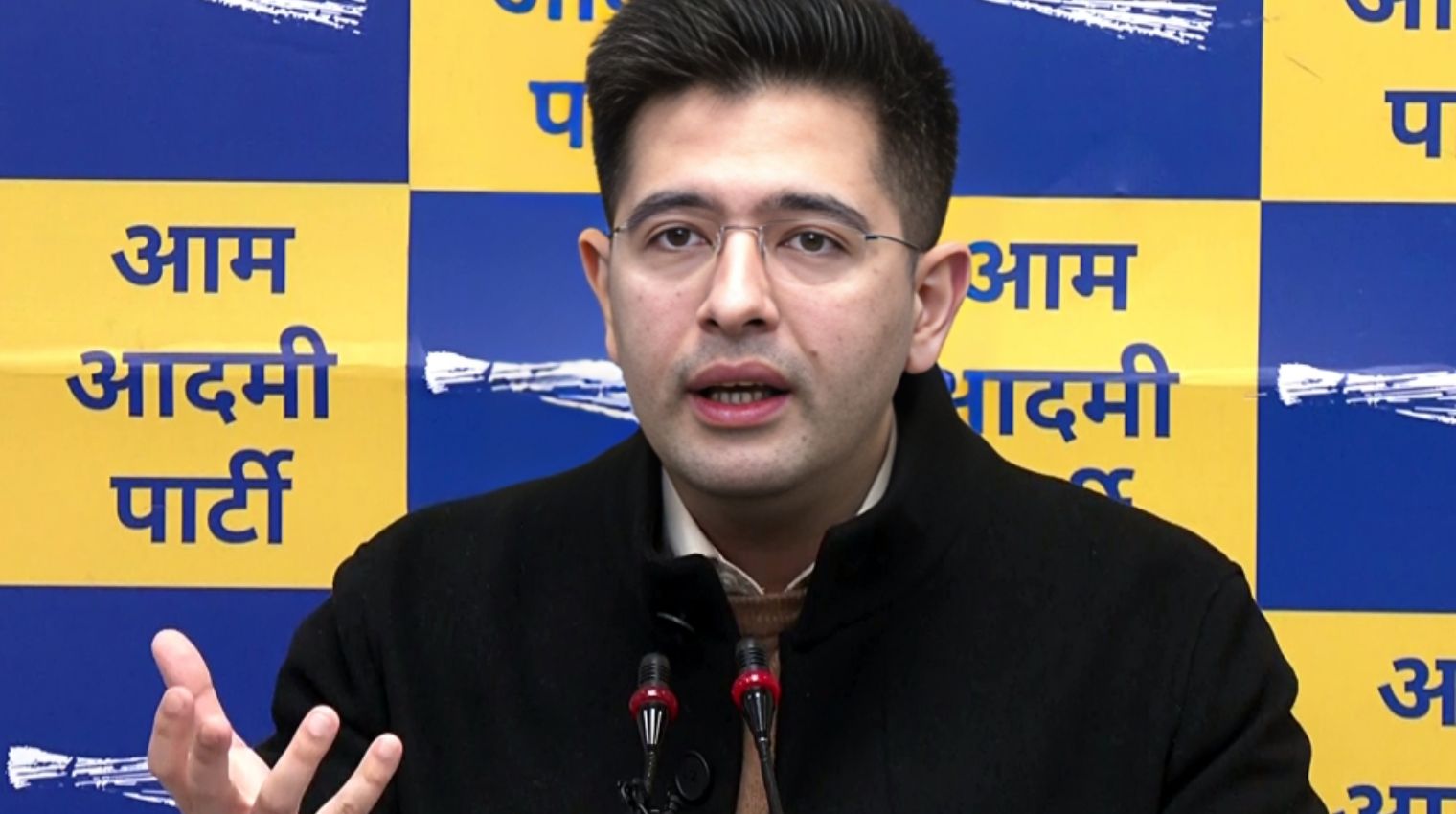 “Raghav Chadha to Temporarily Step Back from Campaigning Following Major Eye Surgery, Says AAP Leader Saurabh Bharadwaj”