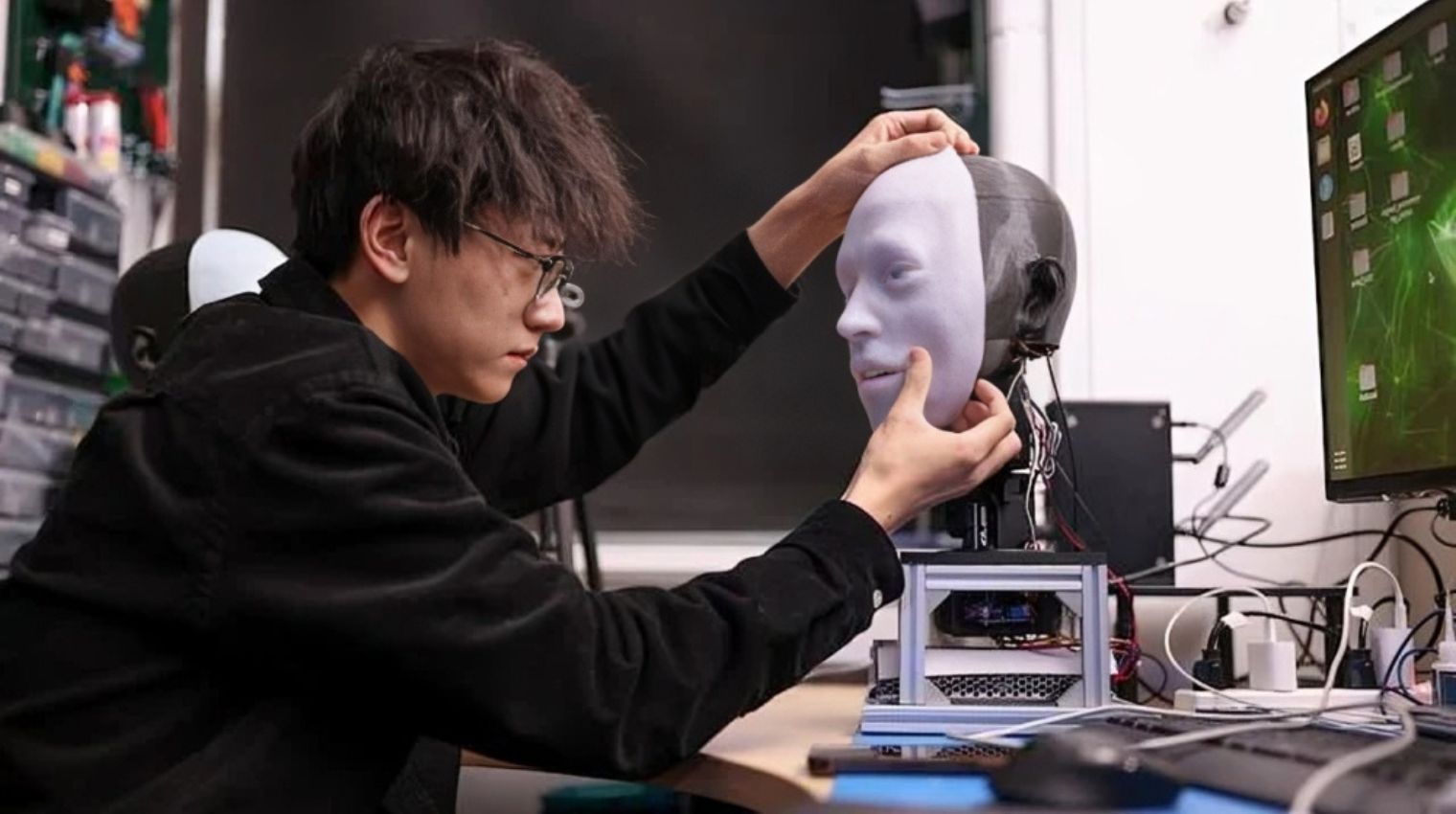 “Introducing Emo: The Humanoid Robot with Advanced Facial Expression Mimicry Capabilities”