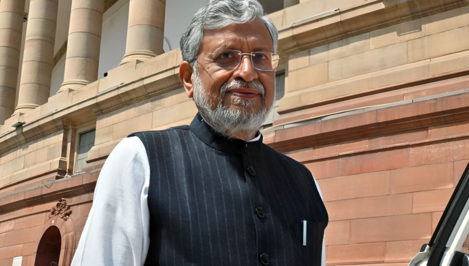 “Sushil Modi’s Mortal Remains Arrive at RSS Office in Bihar, State Funeral with Honors Planned”