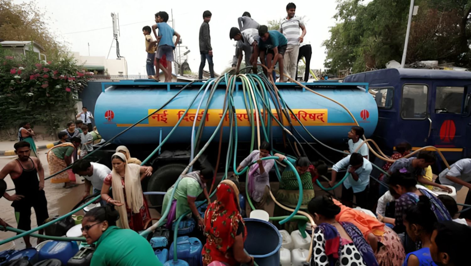 “Delhi Government Petitions Supreme Court Over Water Crisis Amid Heatwave”