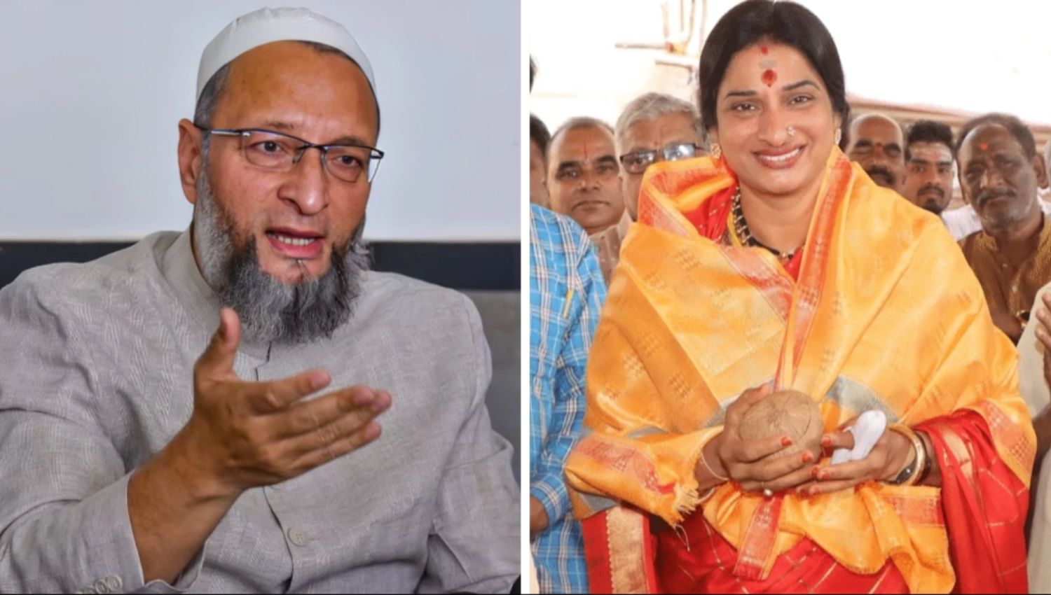 “Battle for Hyderabad: BJP’s Madhavi Latha Challenges AIMIM’s Owaisi in Phase 4 Polls”