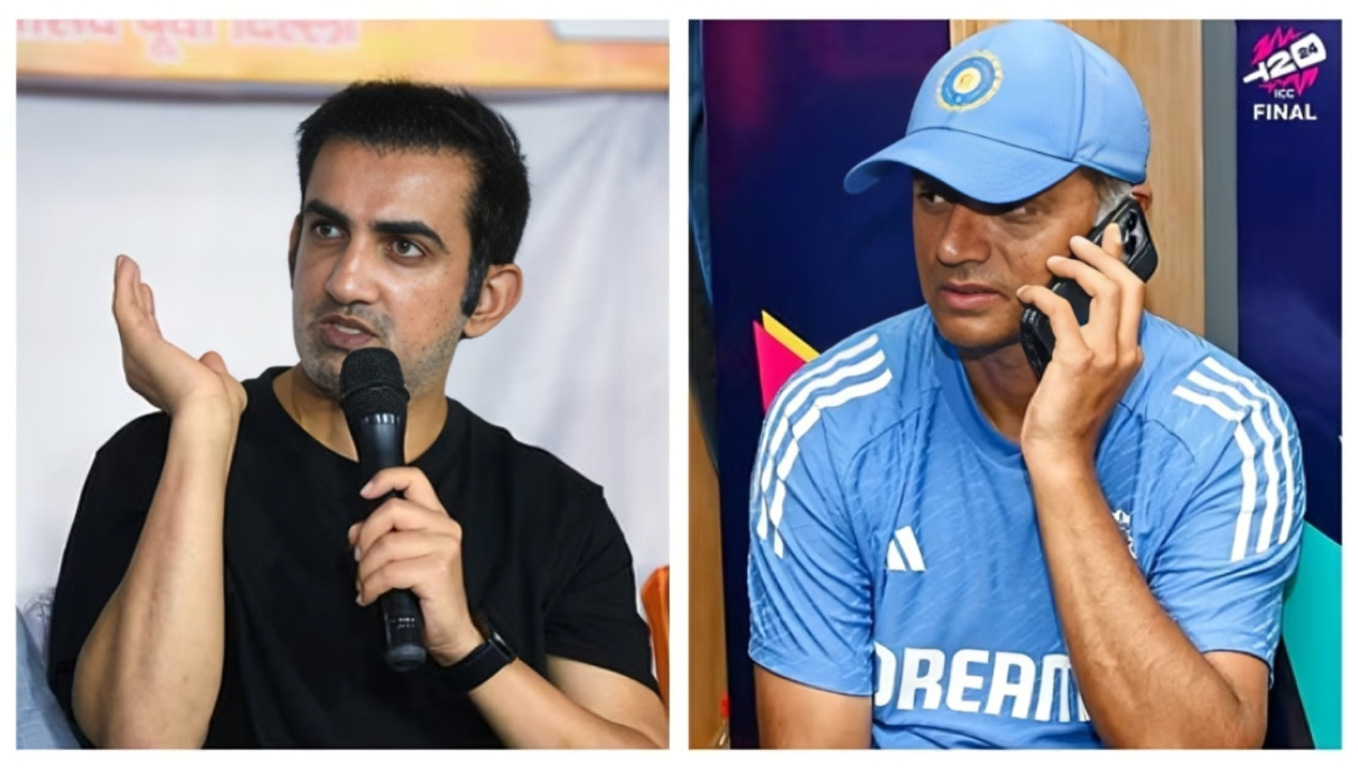 “Rahul Dravid Receives Indirect Praise from Gautam Gambhir as New Head Coach Inherits ‘Successful’ India Side from The Wall”