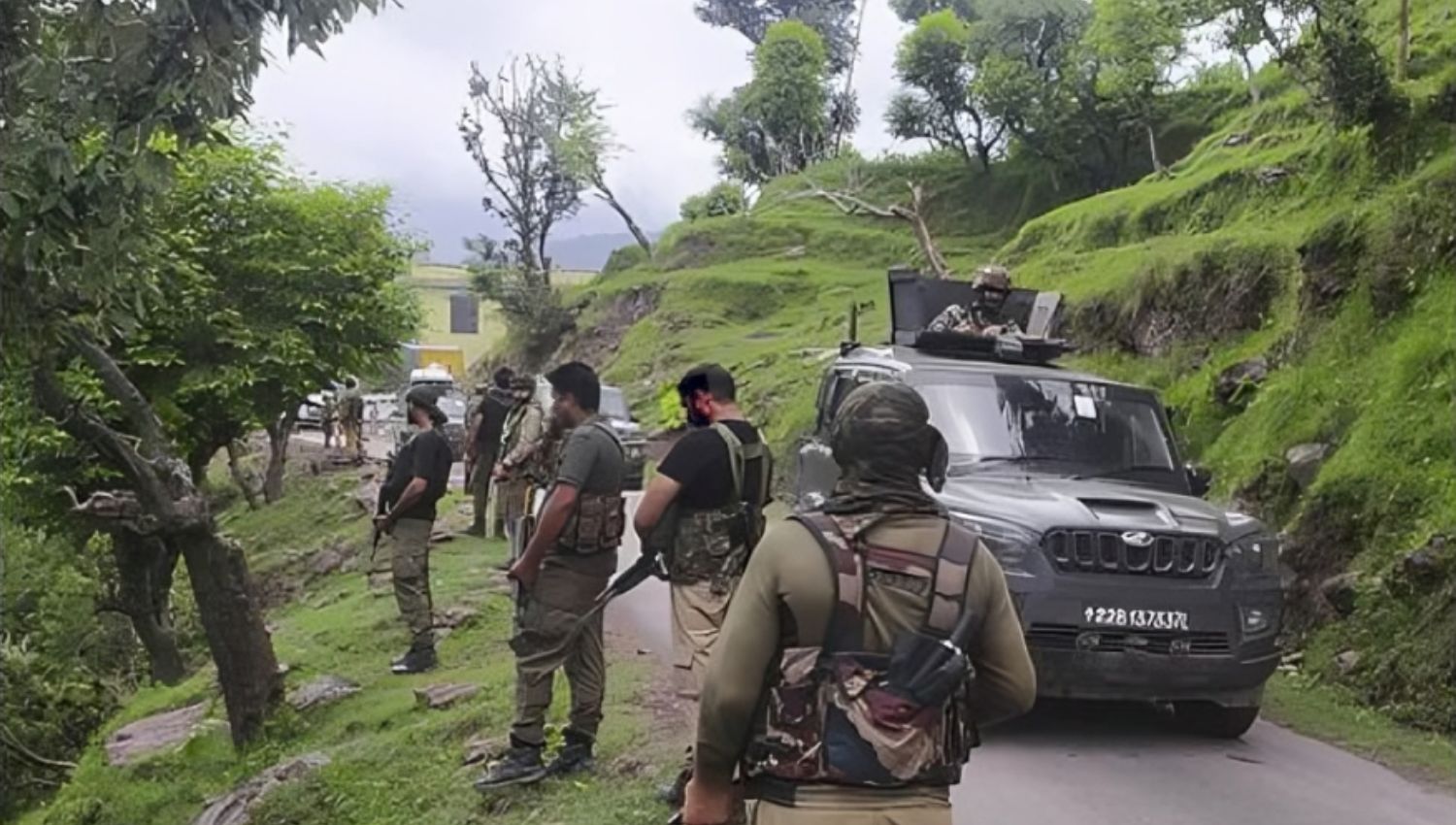 Intense Anti-Terror Operation Ongoing in Kupwara !