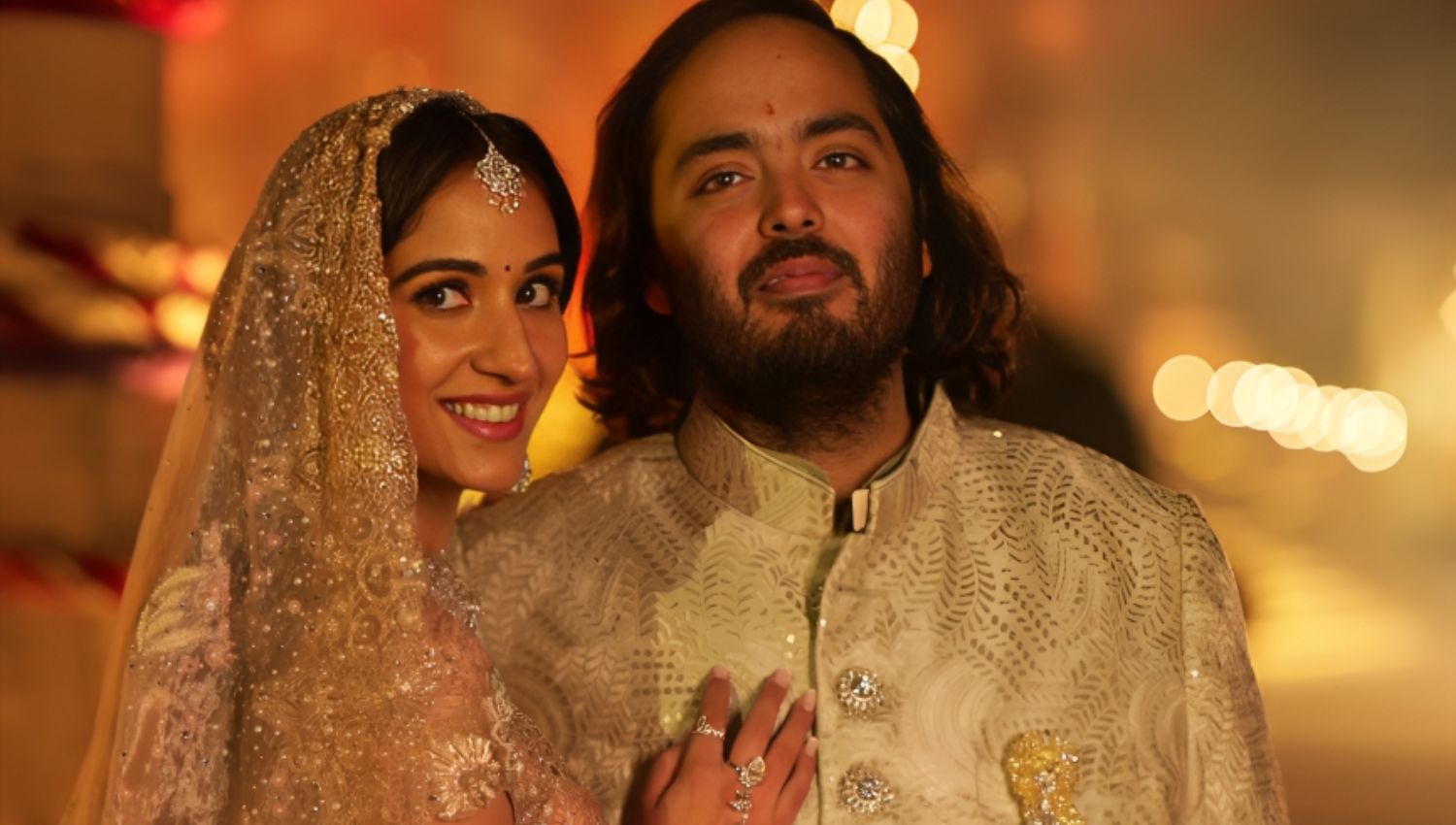 “Anant Ambani and Radhika Merchant Tie the Knot: A Celebration of Love”