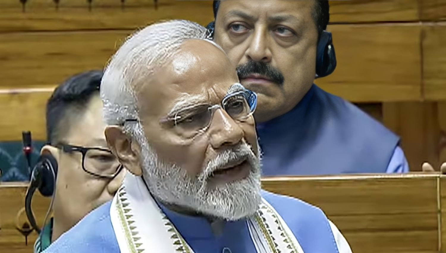 PM Modi’s Lok Sabha Speech Live: “A Child Celebrating a 99 Mark Sheet” – PM Modi Takes Aim at Rahul Gandhi !