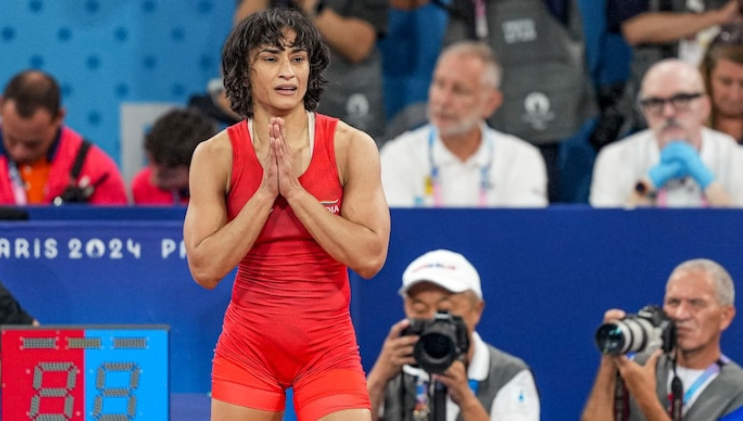 Wrestler Vinesh Phogat Withdraws from Paris Olympics Due to Weight Issue, India Files Appeal