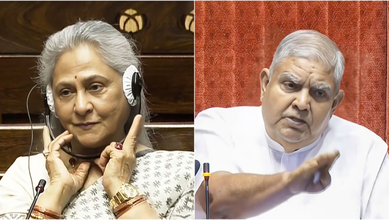 Jagdeep Dhankhar Responds to Jaya Bachchan’s ‘Tone Is Not Right’ Remark with ‘Every Day, I Don’t Want to Do Schooling’ Comment !