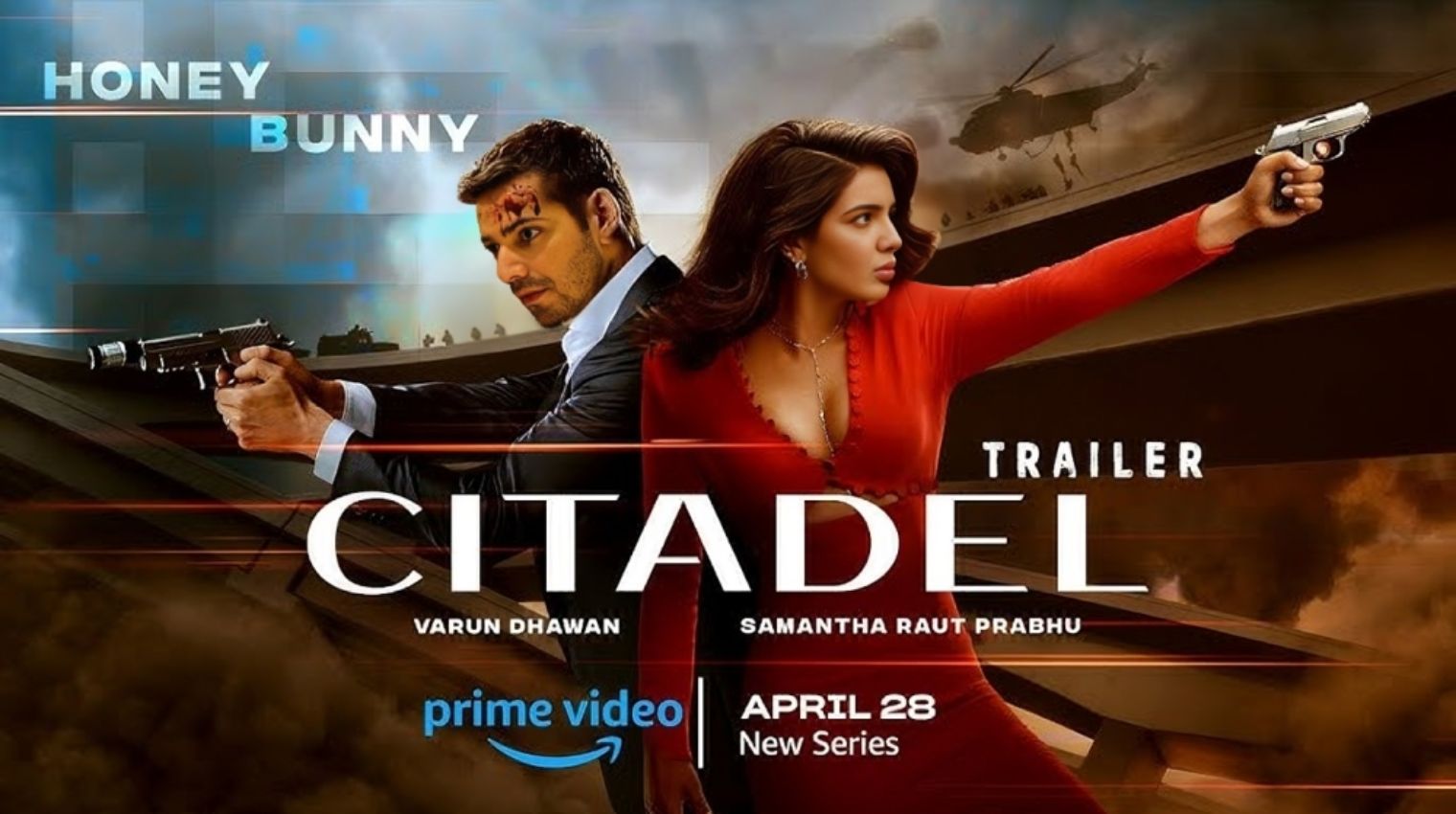 Citadel Honey Bunny Trailer News: Meet Samantha Ruth Prabhu & Varun Dhawan, Your Homegrown Spies in Action!